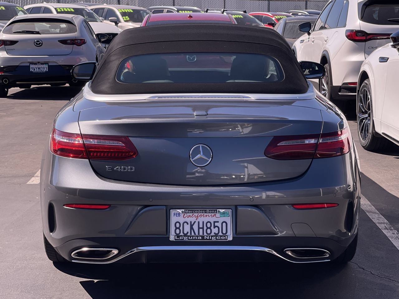 Used 2018 Gray Mercedes-Benz E 400 image 4