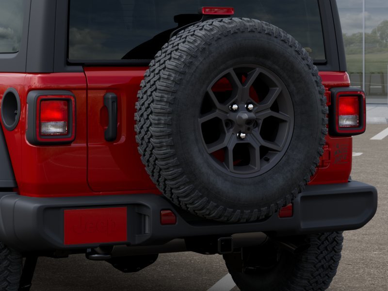New 2026 Firecracker Red Clear-Coat Exterior Paint Jeep WRANGLER 4-DOOR WILLYS image 39