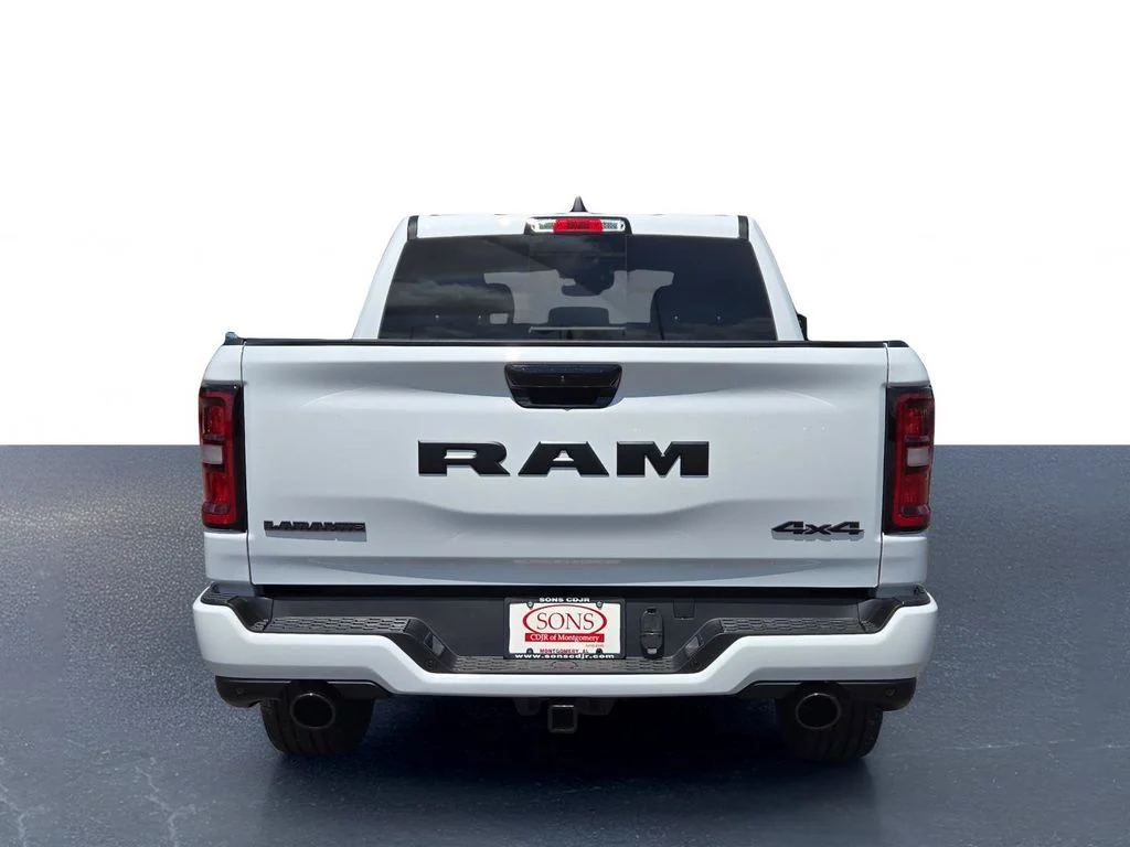 New 2026 Bright White Clear-Coat Exterior Paint RAM Laramie image 9