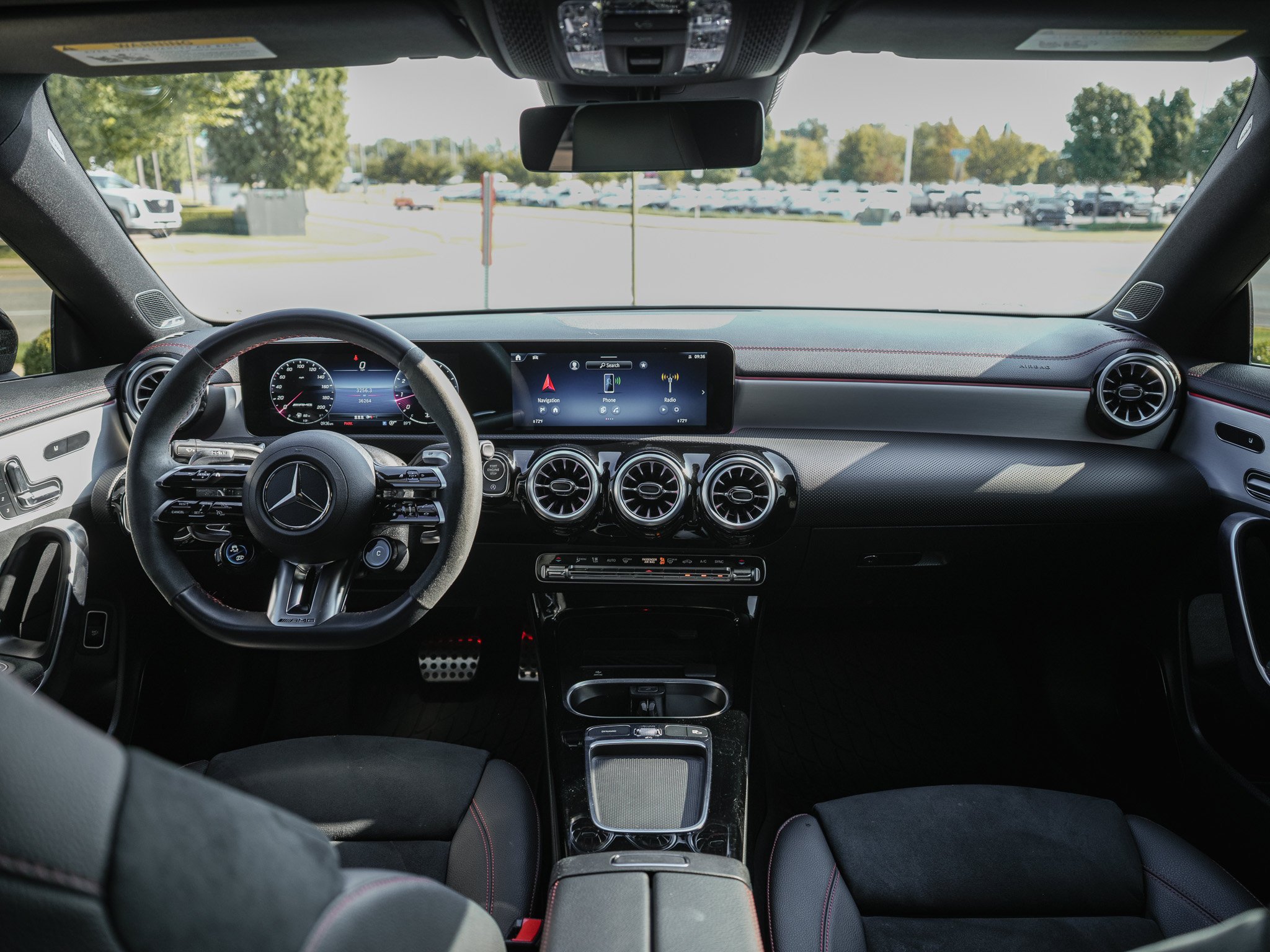 Certified Used 2024 Cosmos Black Metallic Mercedes-Benz CLA 45 AMG® image 18