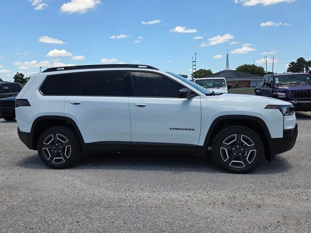 New 2026 Bright White Clearcoat Jeep Laredo image 8