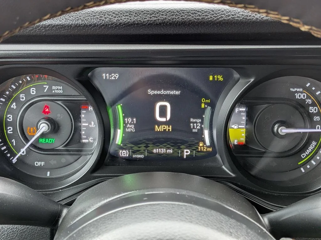 Used 2024 Blue Jeep Sport S 4xe image 15