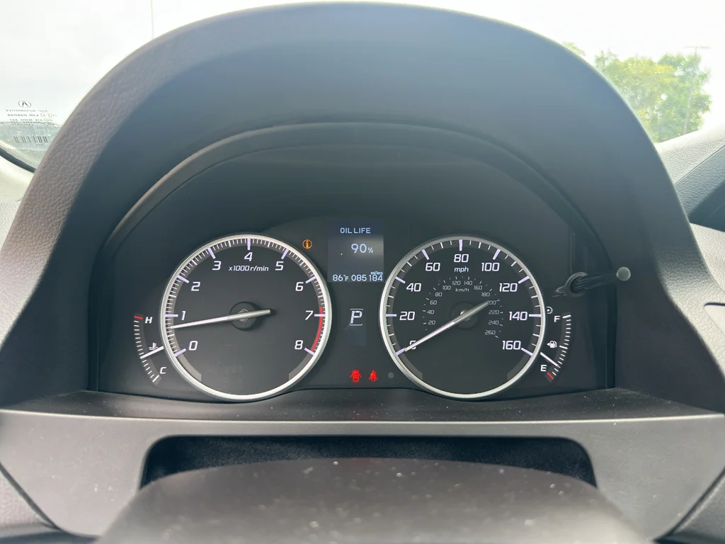 Used 2017 Fathom Blue Pearl Acura w/Technology Pkg image 11