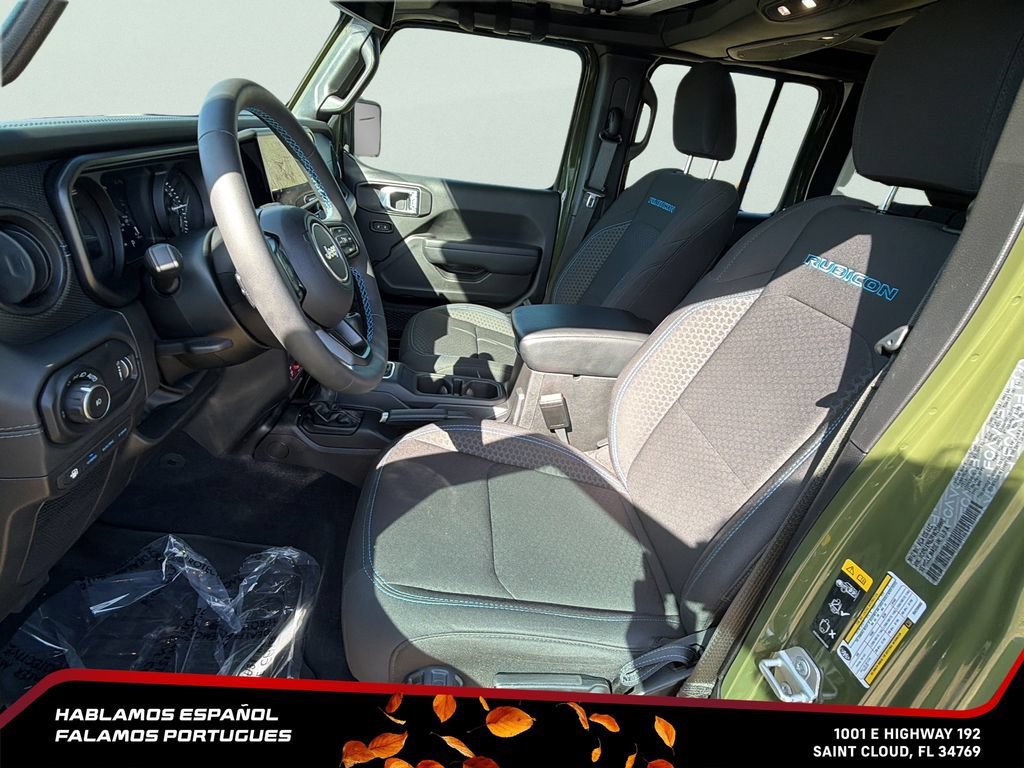 Used 2024 Green Jeep Rubicon 4xe image 11