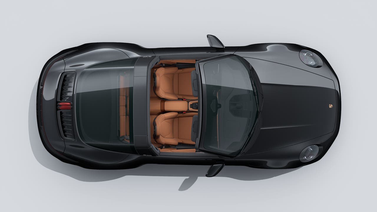 New 2026 Jet Black Metallic Porsche Targa 4S image 5