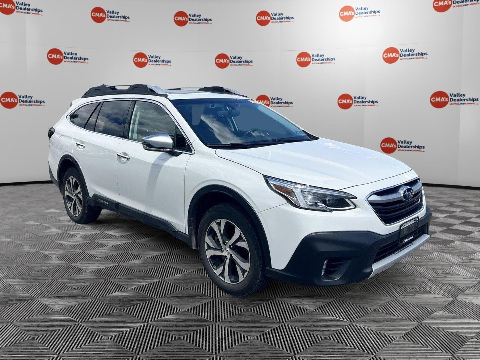 Used 2020 Crystal White Pearl Subaru Touring XT image 3