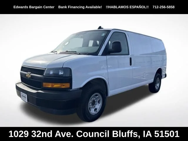 Used 2024 White Chevrolet Work Van image 3