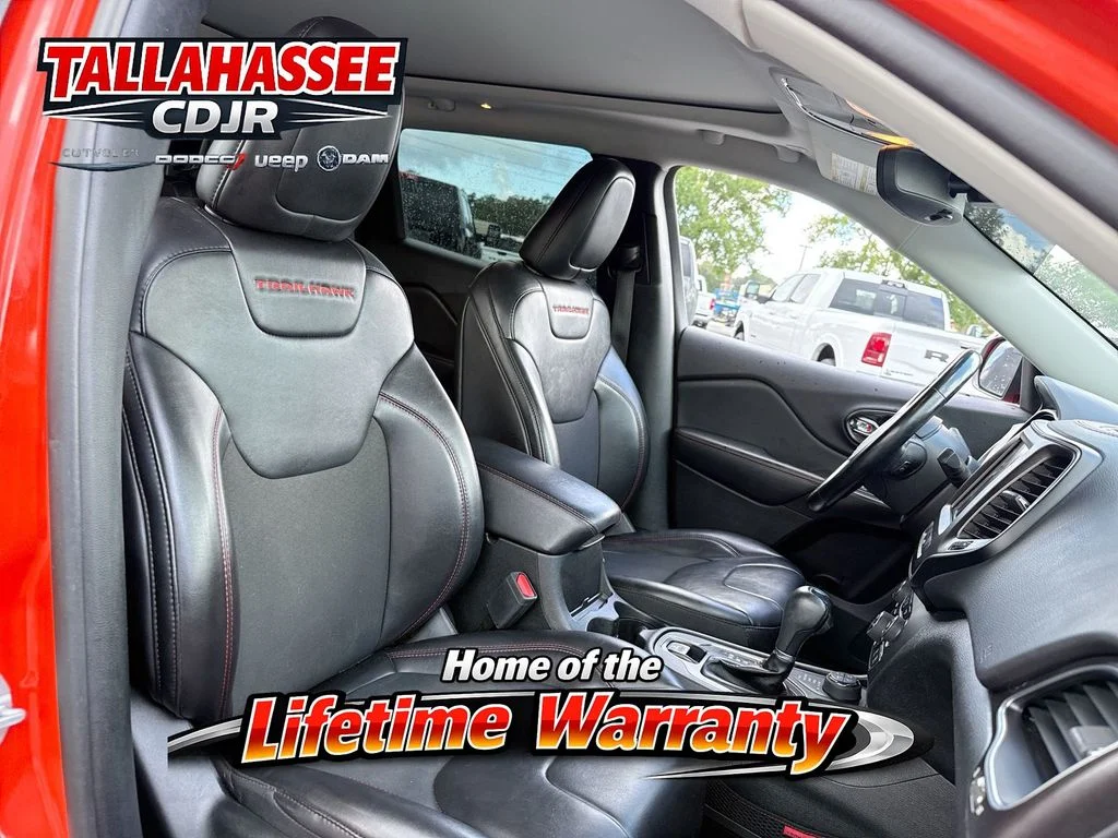 Used 2021 Orange Jeep Trailhawk image 28