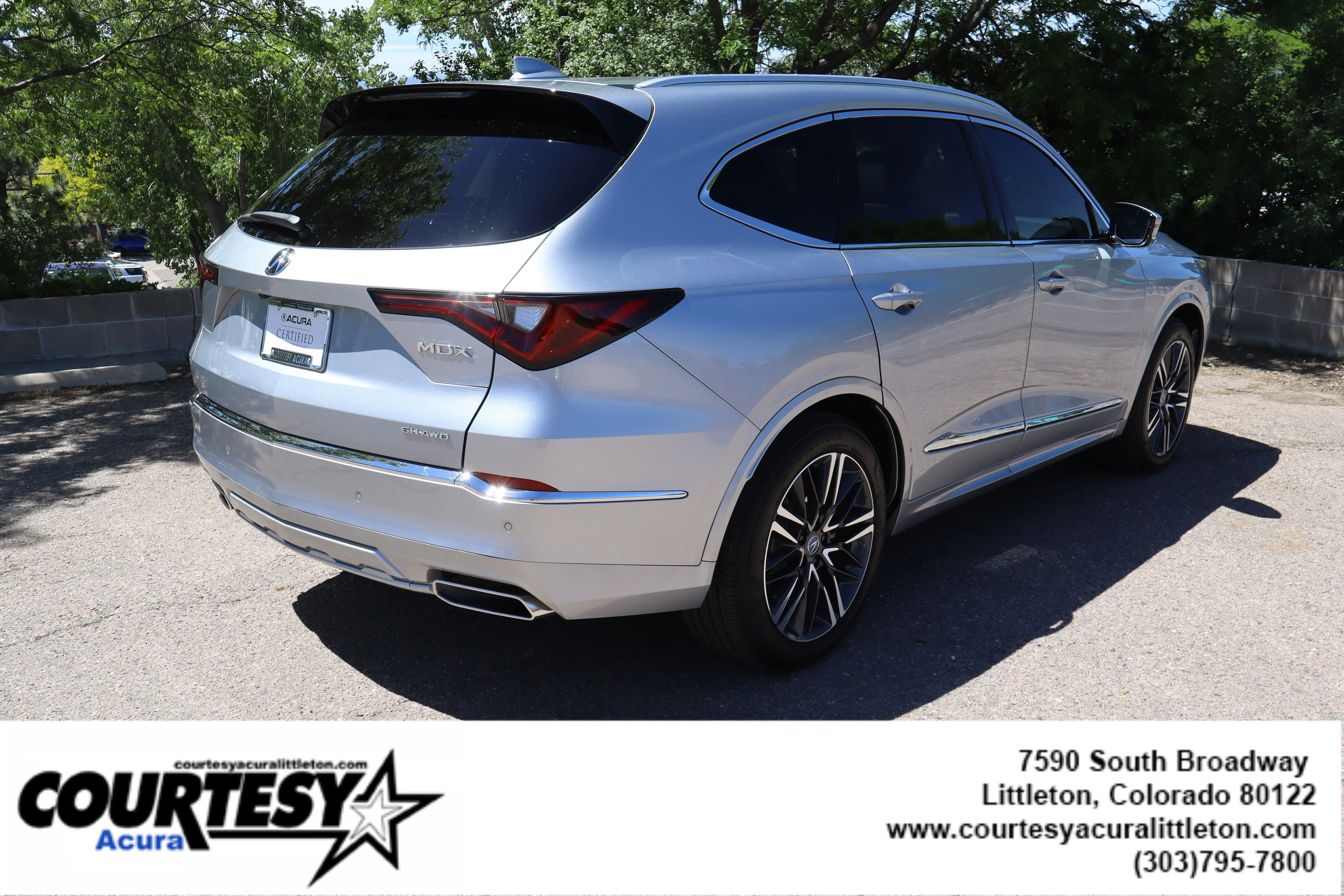 Certified Used 2026 Solar Silver Metallic Acura SH-AWD with Advance Package image 42
