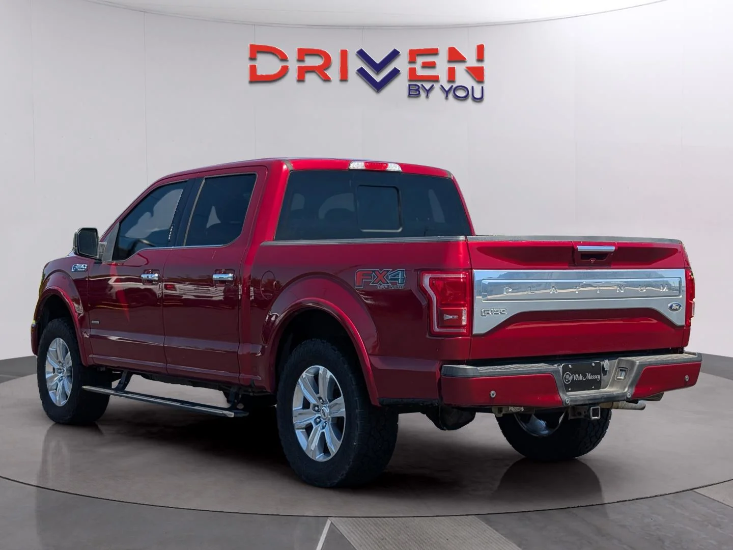 Used 2016 Ruby Red Metallic Tinted Clearcoat Ford Platinum image 3