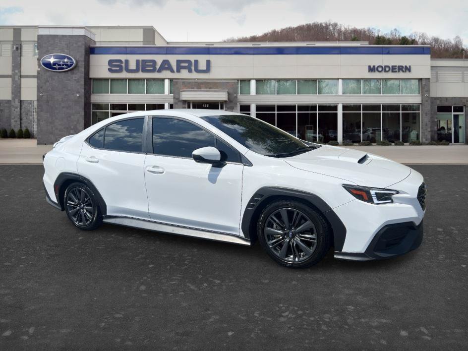 Used 2023 Ceramic White Subaru Base image 3