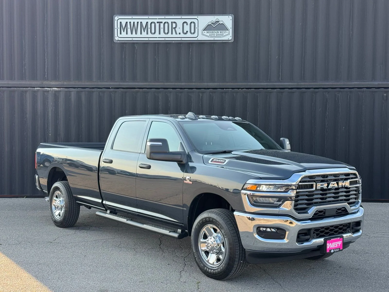 New 2026 Forged Blue Metallic Exterior Paint RAM Tradesman image 1