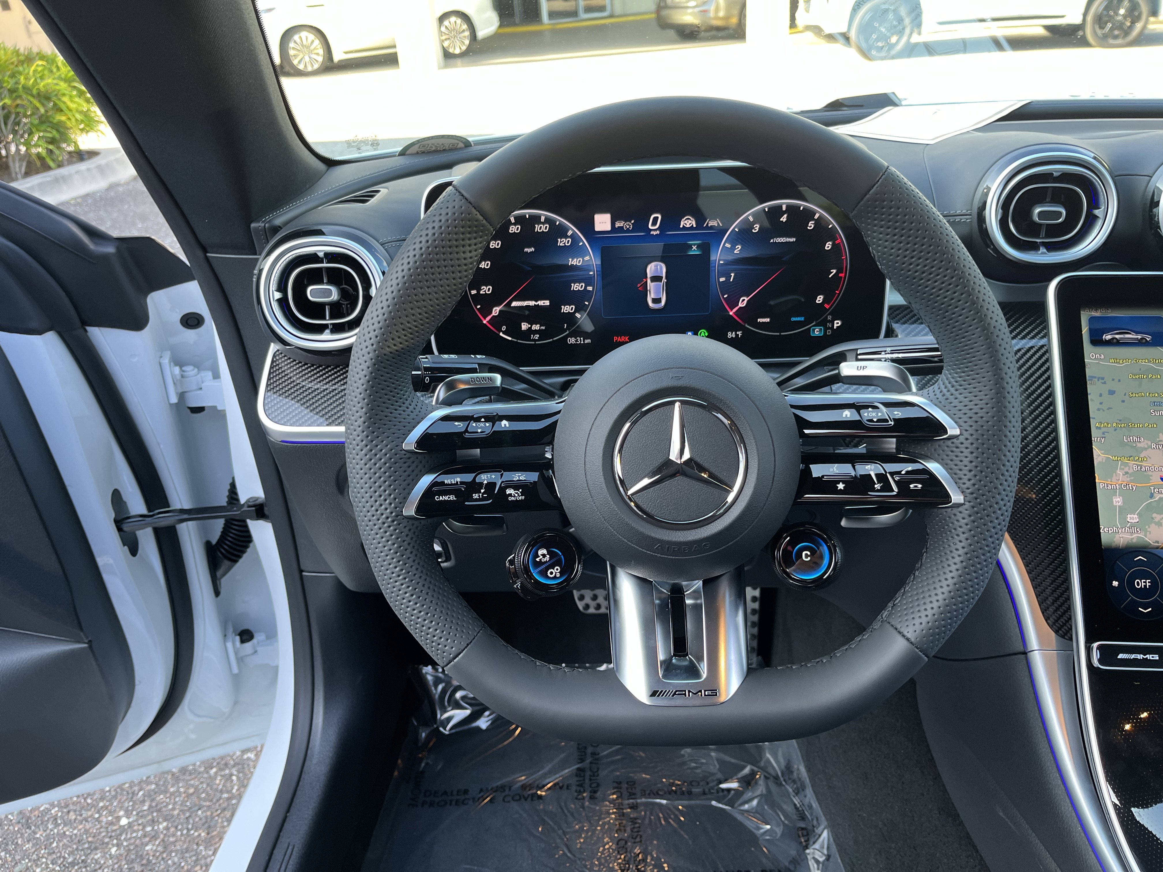 New 2026 MANUFAKTUR Moonlight White Metallic Mercedes-Benz AMG® CLE 53 image 48