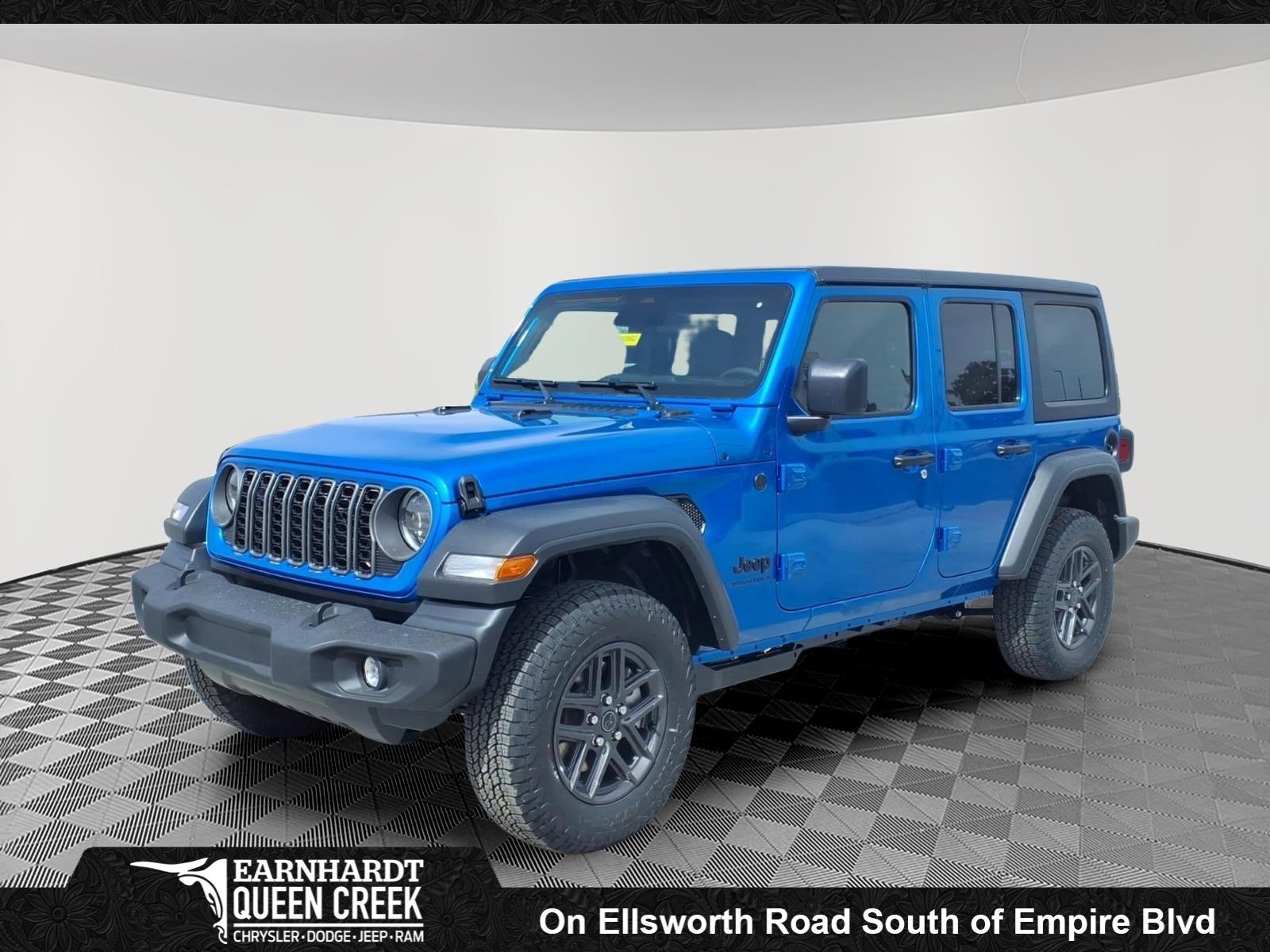 New 2026 Hydro Blue Pearl-Coat Exterior Paint Jeep Sport S image 1