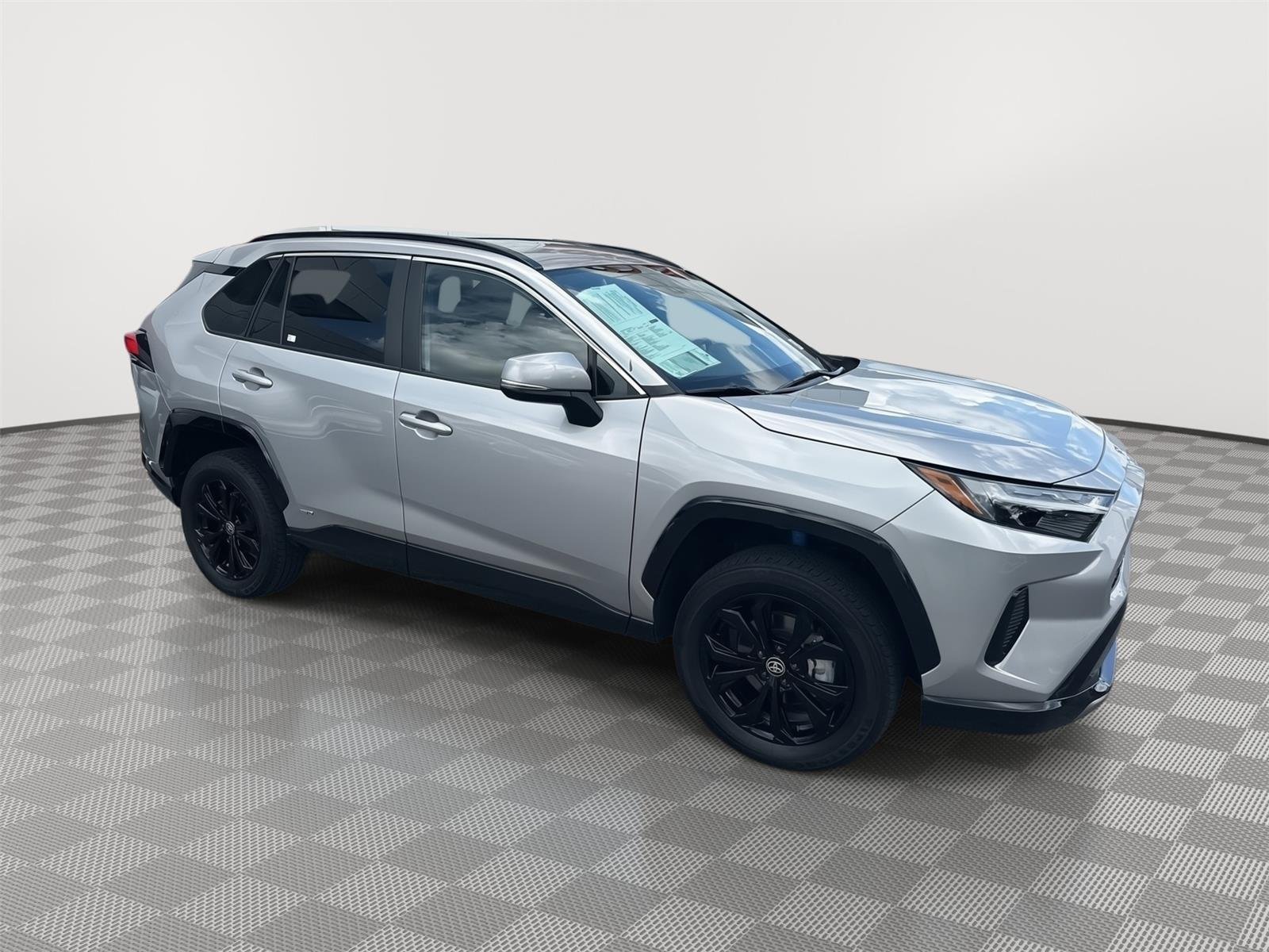 Used 2025 Silver Sky Metallic Toyota Hybrid SE image 3