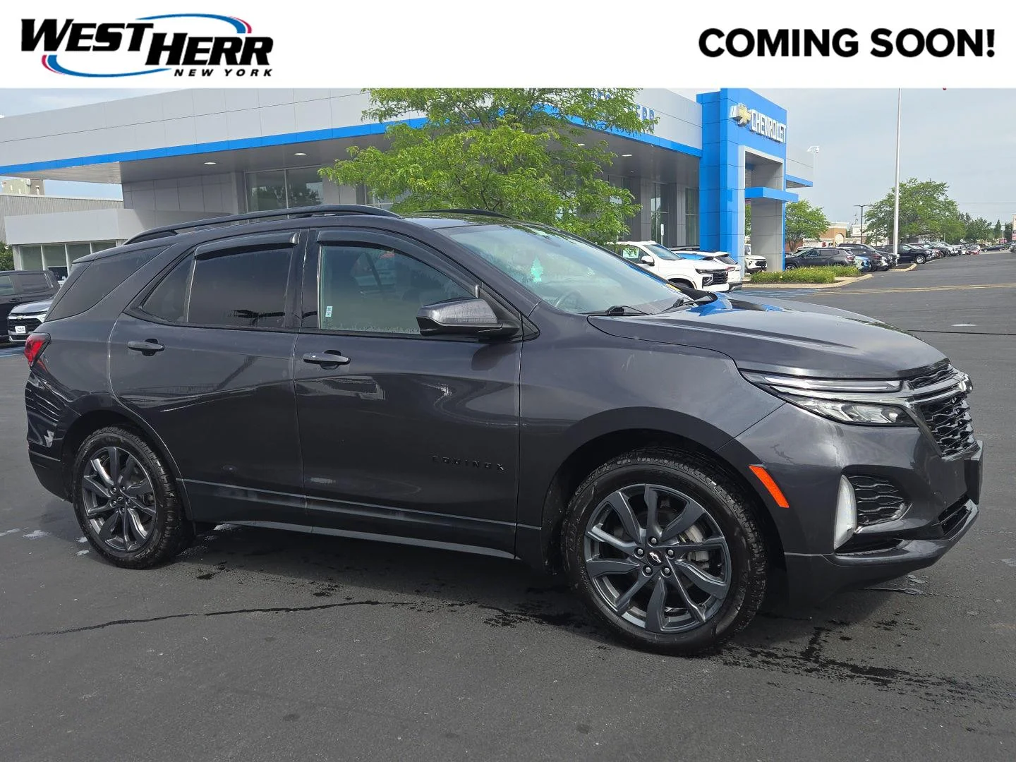 Used 2022 Iron Gray Metallic Chevrolet RS image 1