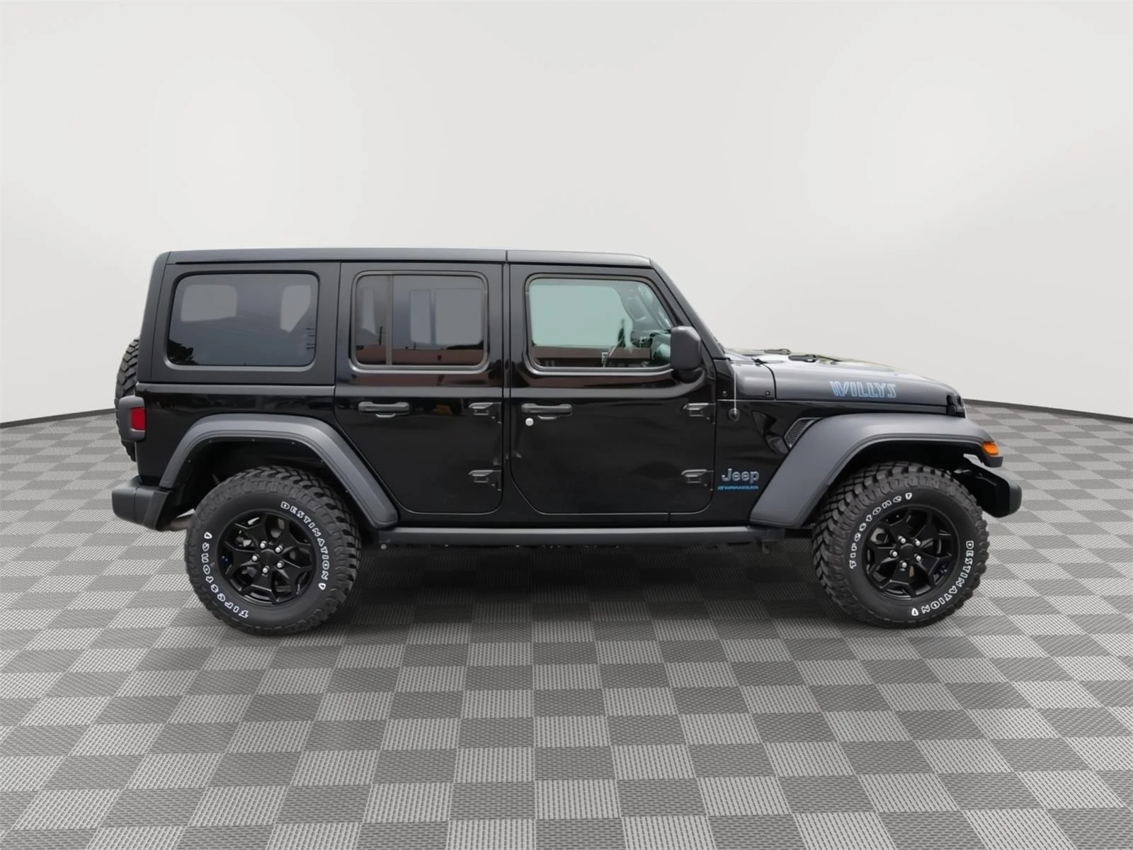 Used 2023 Black Clearcoat Jeep 4X4 image 4