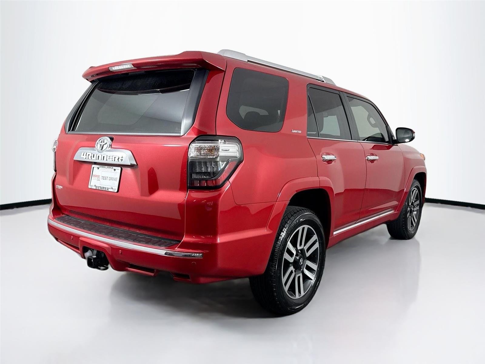 Certified Used 2023 Barcelona Red Metallic Toyota Limited image 2
