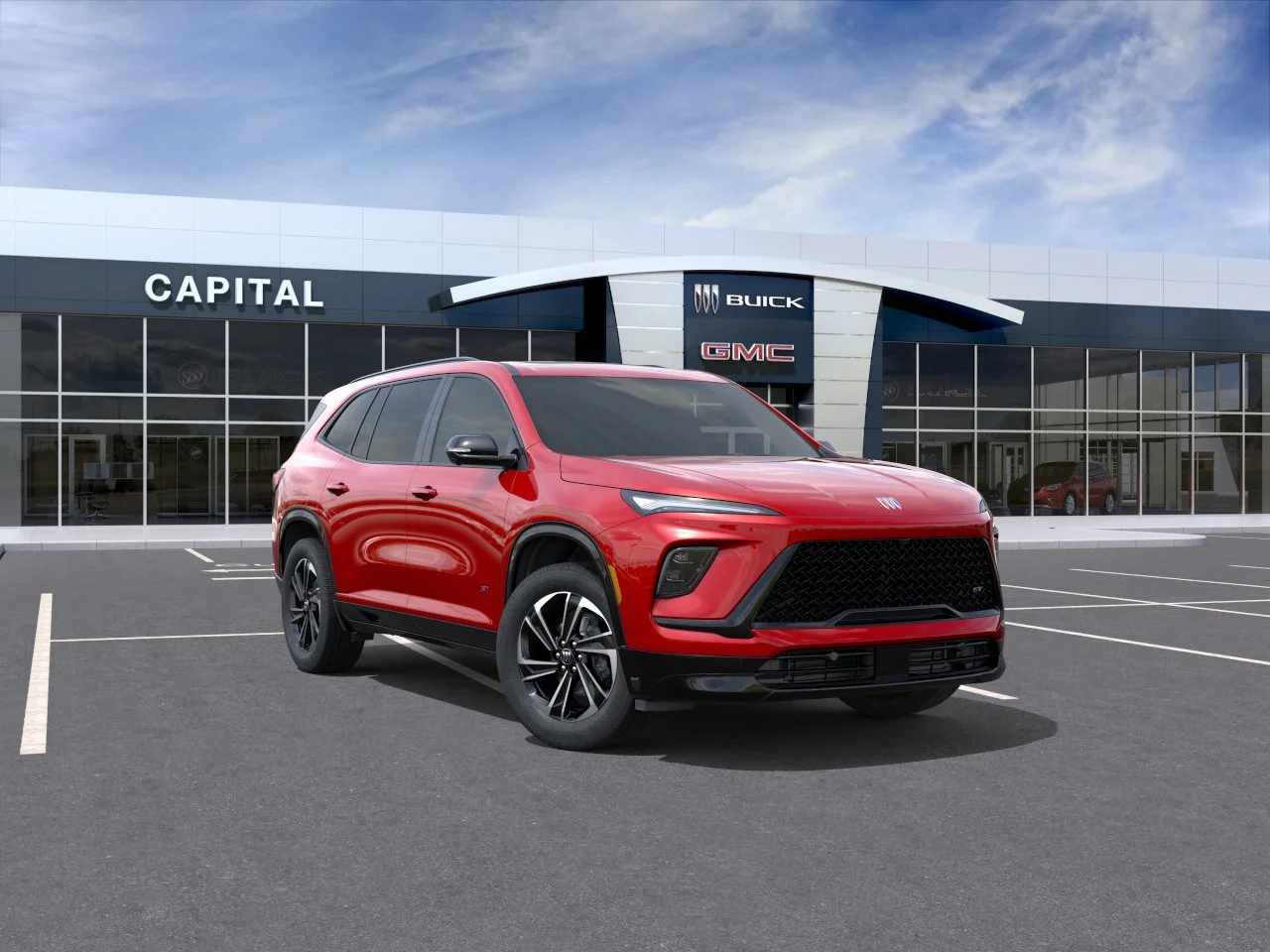 New 2027 Cherry Red Tintcoat Buick Sport Touring AWD image 2