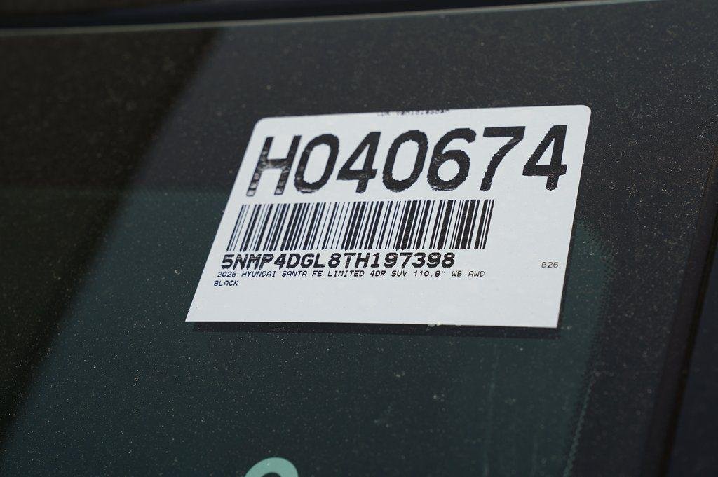 New 2026 Phantom Black Hyundai Limited image 29