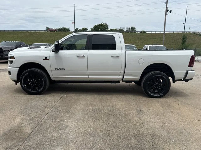 New 2026 Bright White Clear-Coat Exterior Paint RAM Laramie image 13