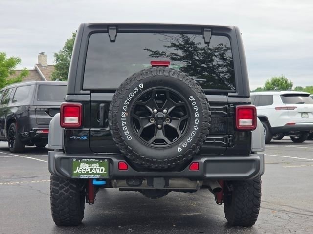 Used 2023 Black Clearcoat Jeep Willys 4xe image 24