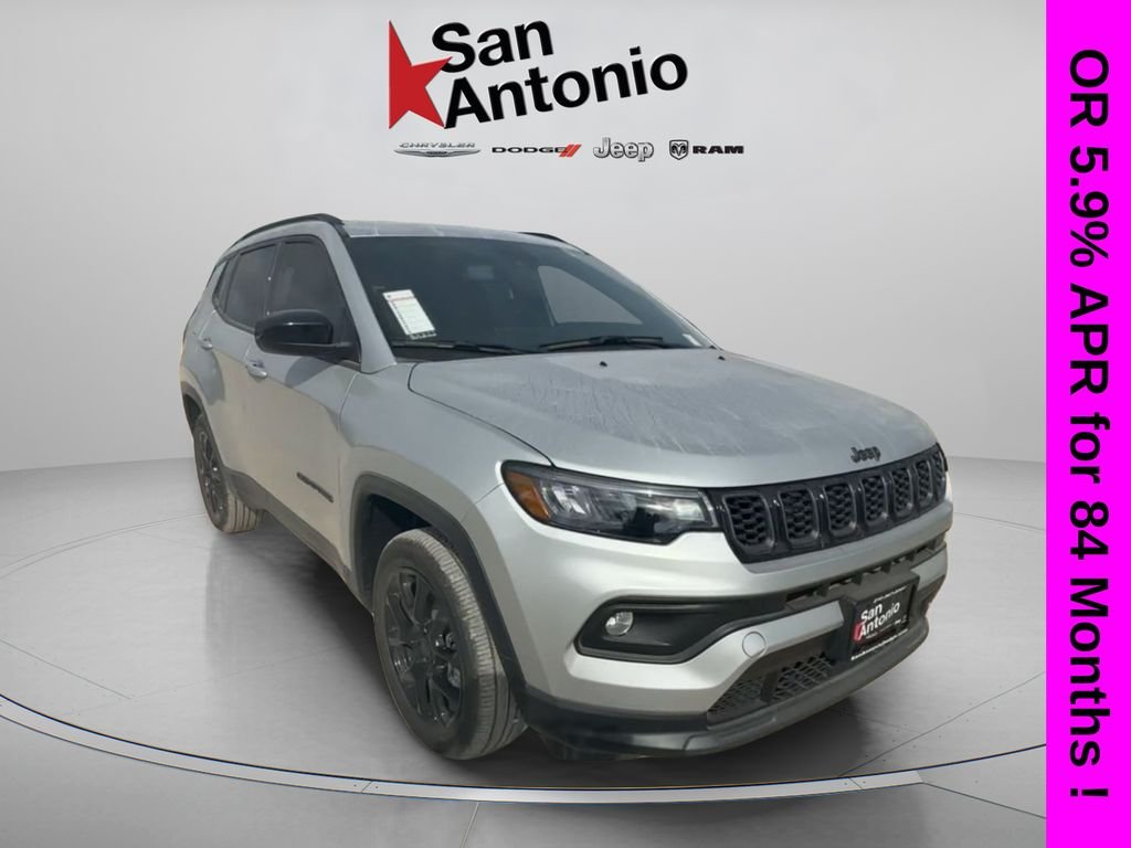 New 2026 Silver Zynith Metallic Clear-Coat Exterior Paint Jeep Latitude image 1