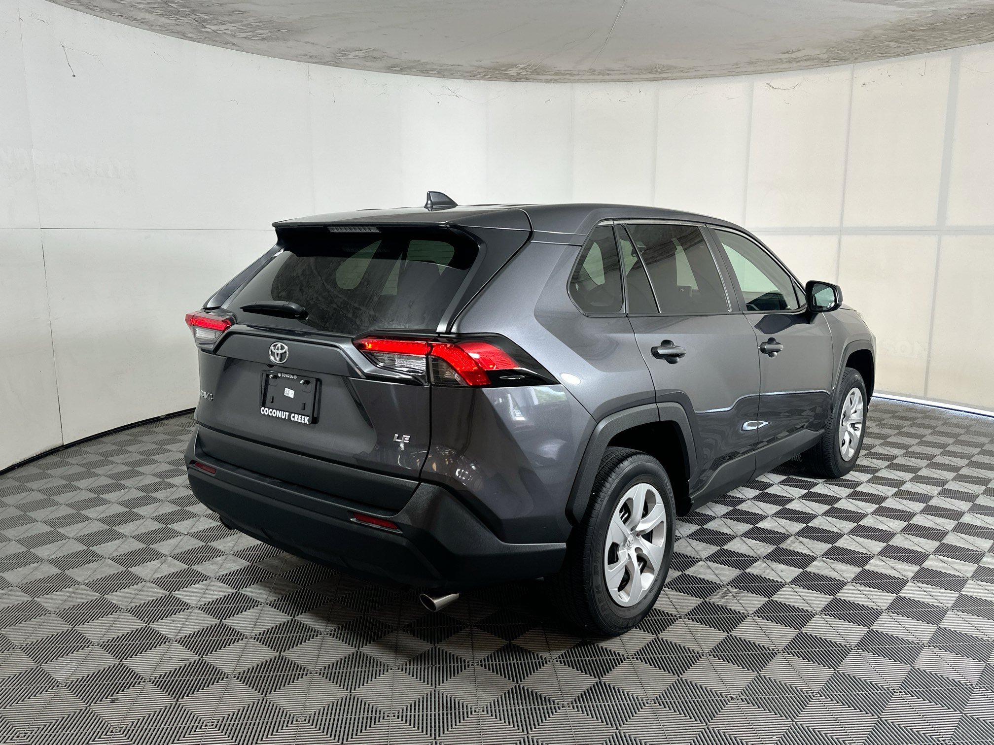 Used 2024 Magnetic Gray Metallic Toyota LE image 3