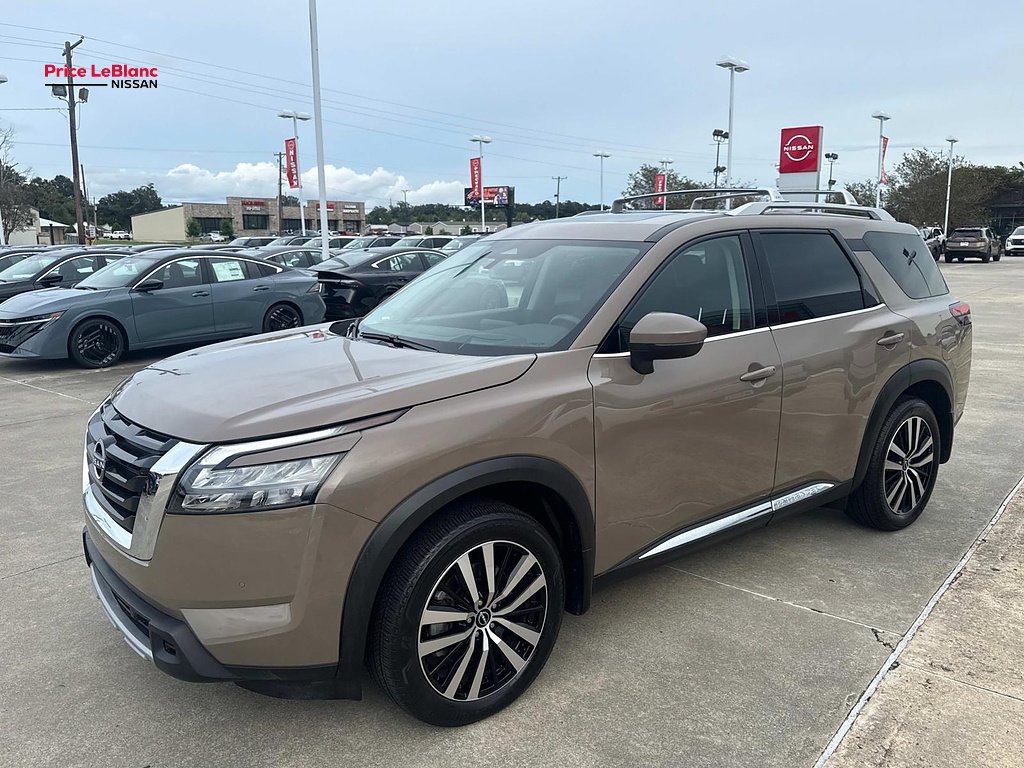 Certified Used 2025 BROWN Nissan Platinum image 3