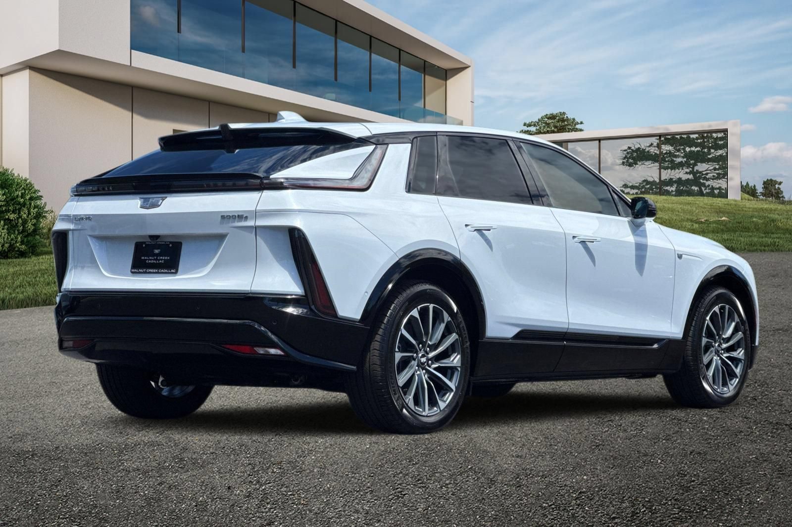 New 2026 Vibrant White Tricoat Cadillac Sport image 4