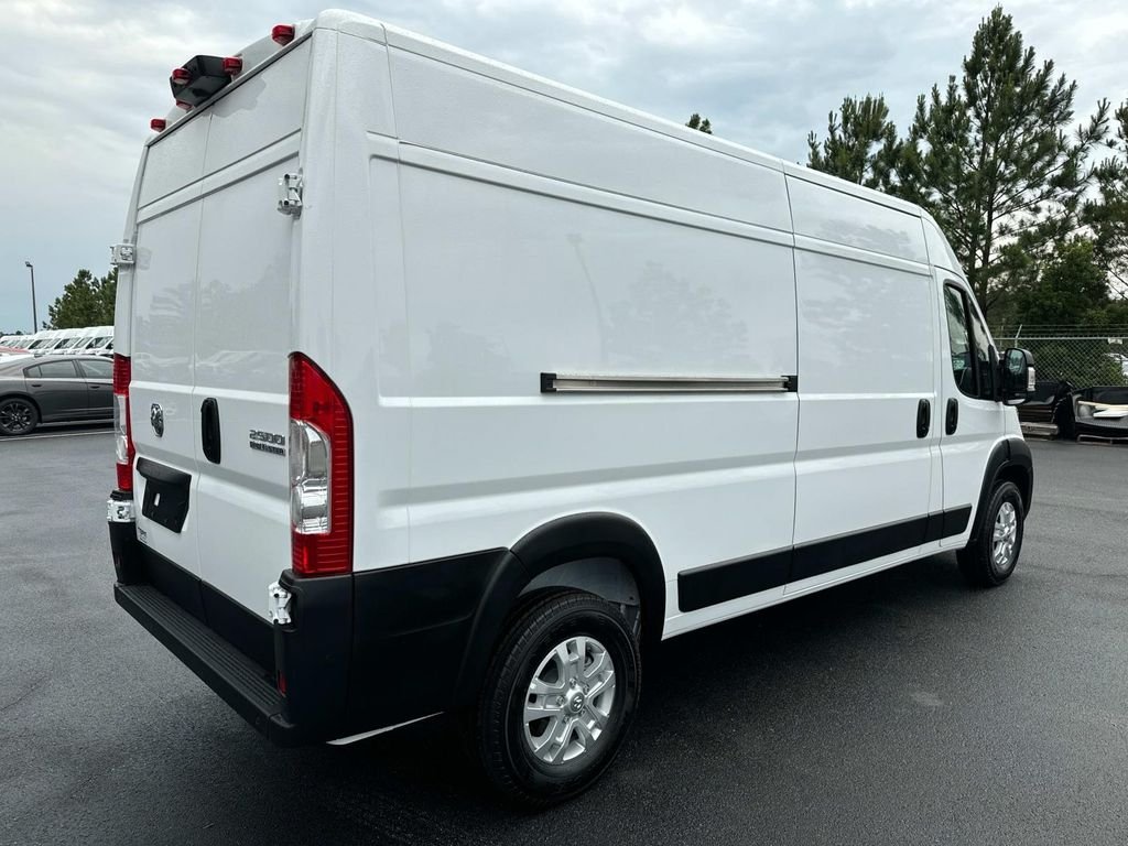 New 2024 Bright White Clear-Coat Exterior Paint RAM High Roof image 3