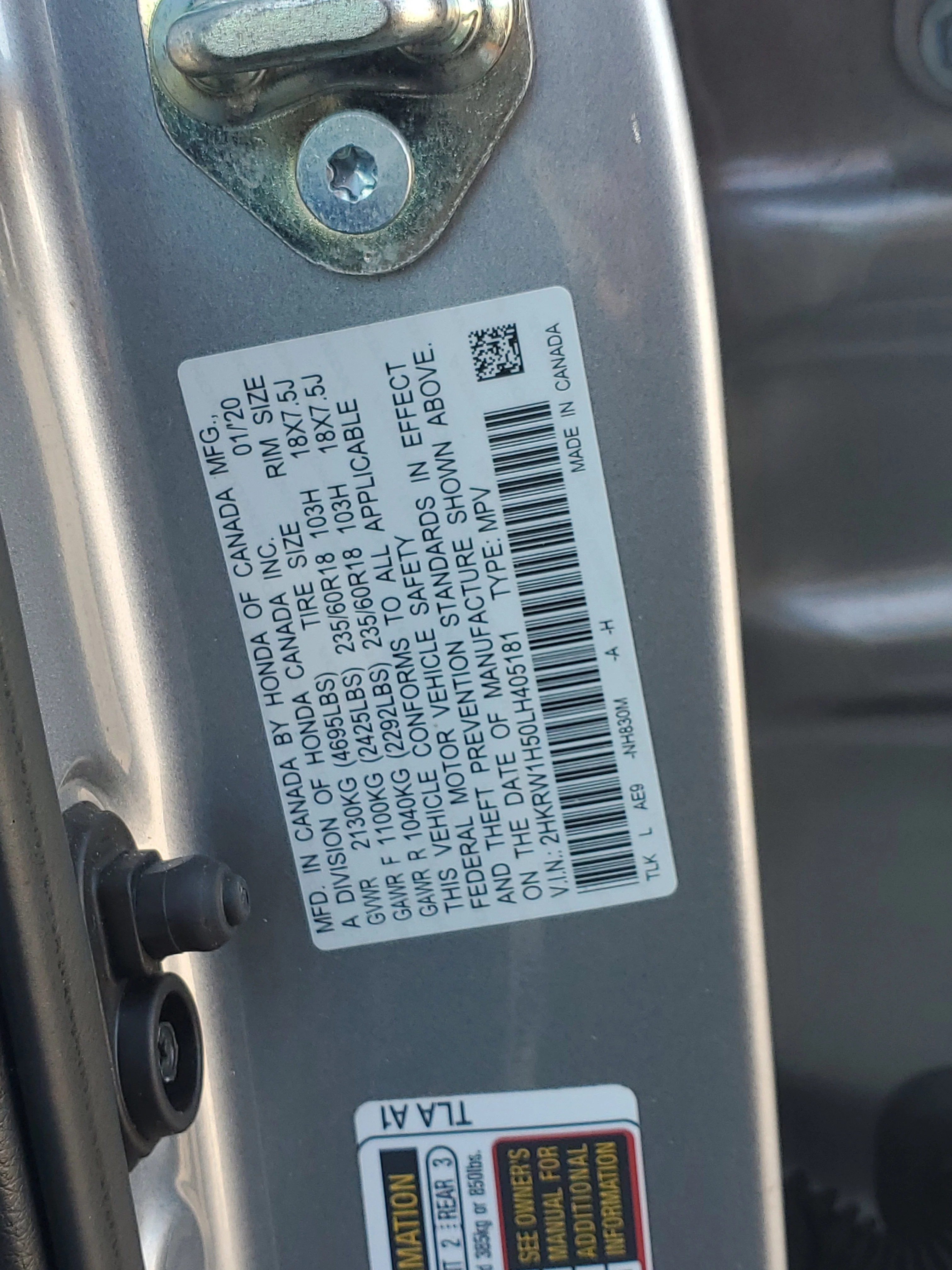 Used 2020 Silver Honda EX image 29