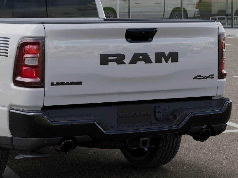 New 2026 Bright White Clear-Coat Exterior Paint RAM Laramie image 13