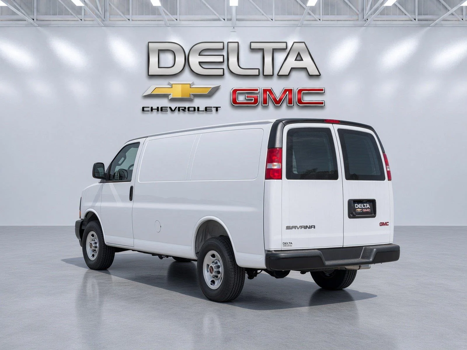 New 2026 Summit White GMC Work Van image 3