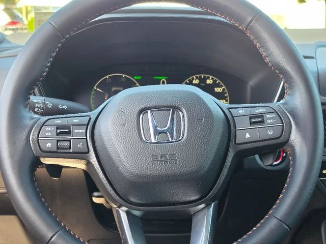 Certified Used 2025 Solar Silver Metallic Honda HYBRID AWD SPORT image 28