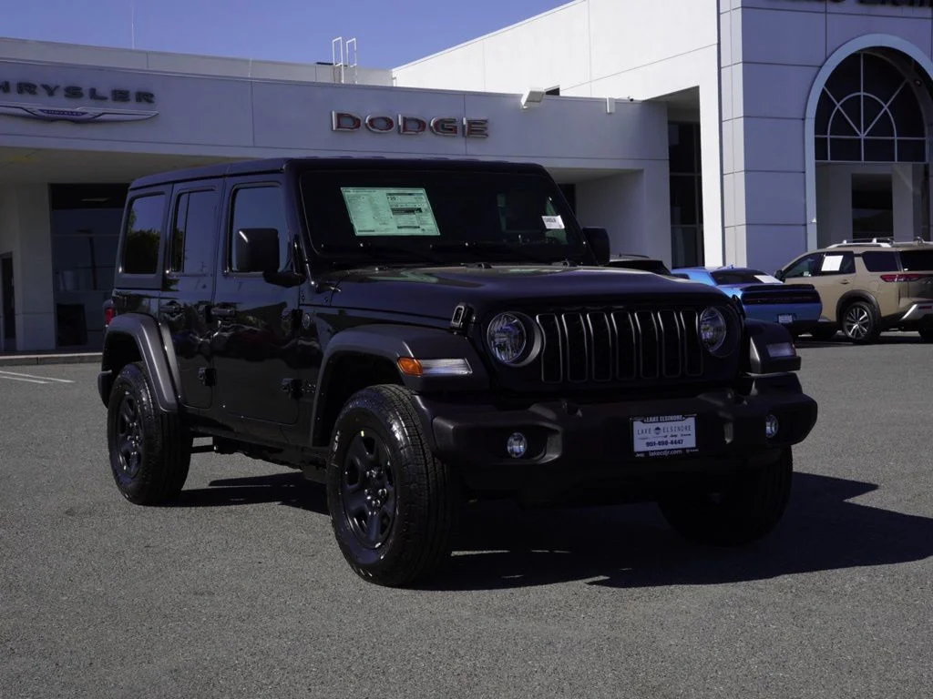 New 2026 Black Clear-Coat Exterior Paint Jeep Sport image 1