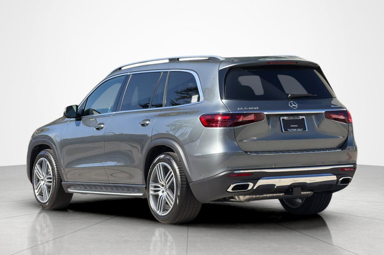 New 2026 Selenite Grey Metallic Mercedes-Benz GLS 450 4MATIC® SUV image 3