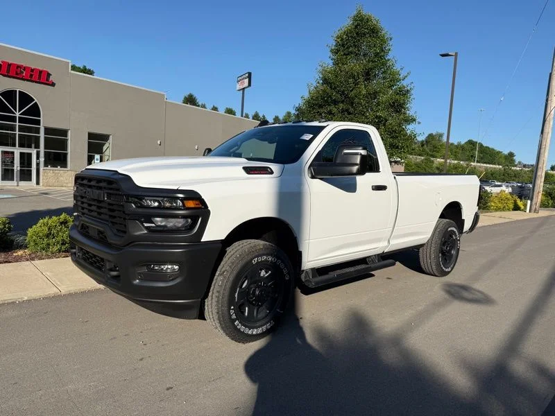 New 2026 Bright White Clear-Coat Exterior Paint RAM Tradesman image 3