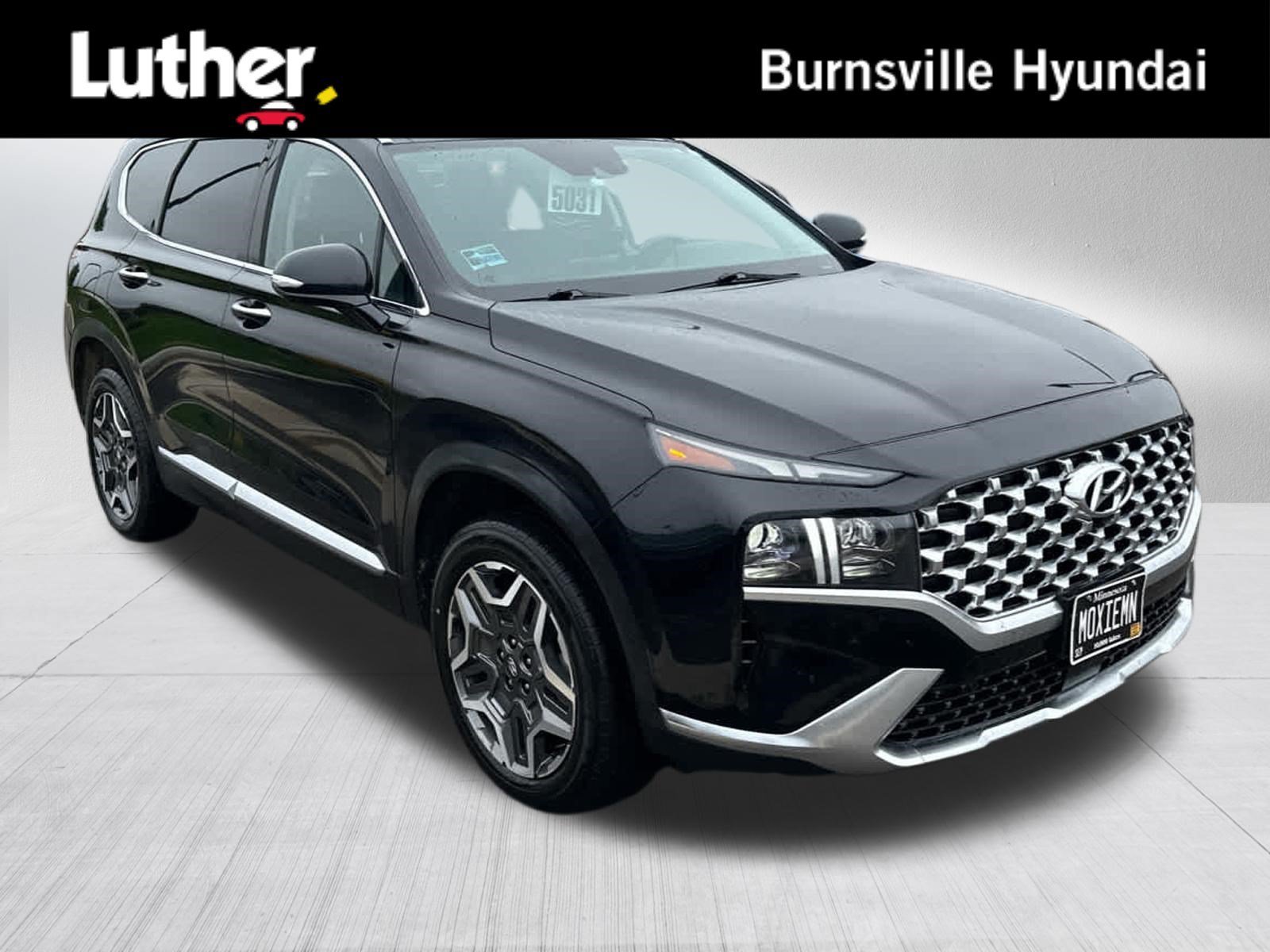 Certified Used 2023 Twilight Black Hyundai Limited image 1