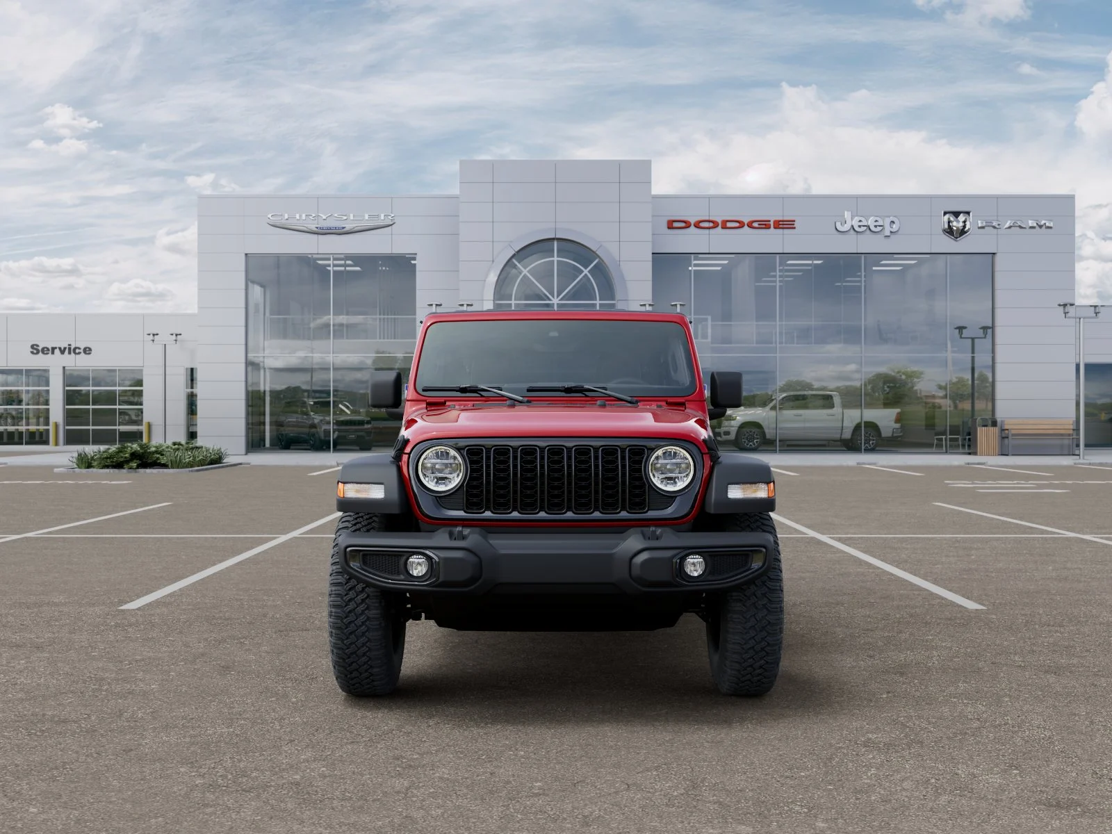 New 2026 Firecracker Red Clear-Coat Exterior Paint Jeep Willys image 33