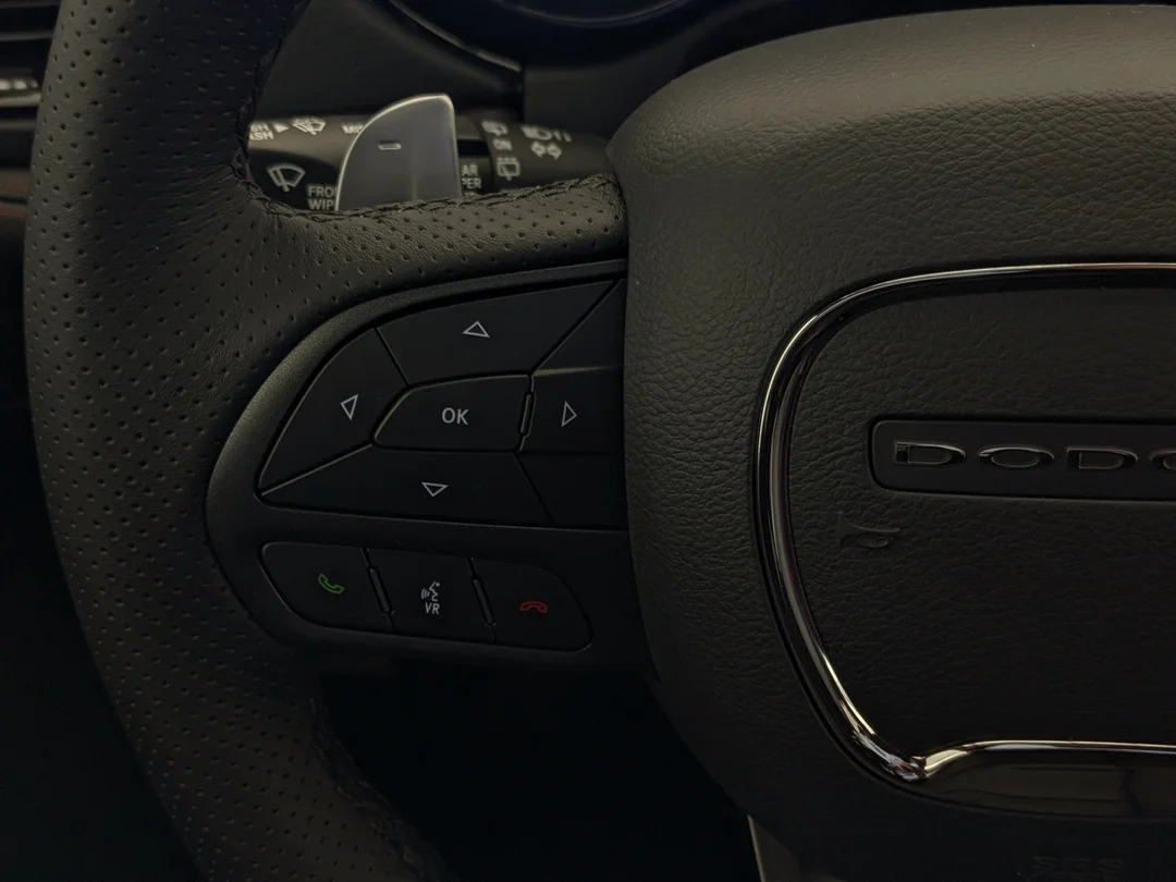 New 2026 Black Dodge GT Plus - - AWD - GT Plus Pkg (2BH) - 2nd Row Captain Chairs - Leather?Faced Bucket Seats & More! image 16