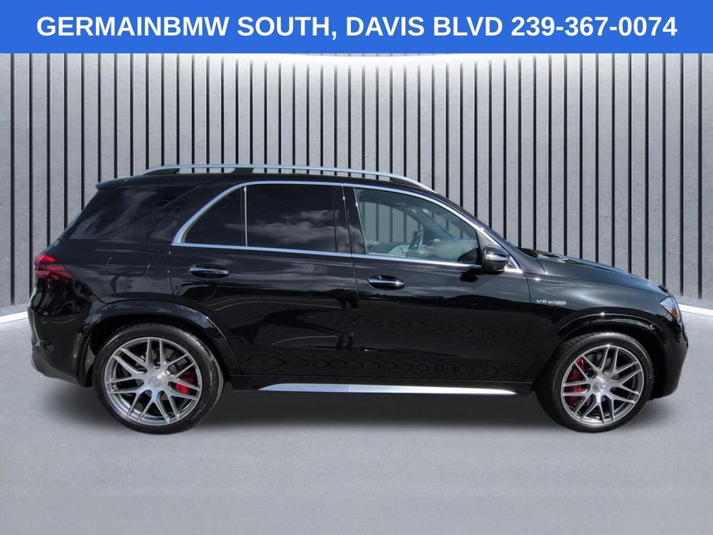 Used 2024 Obsidian Black Metallic Mercedes-Benz GLE 63 S AMG® image 4