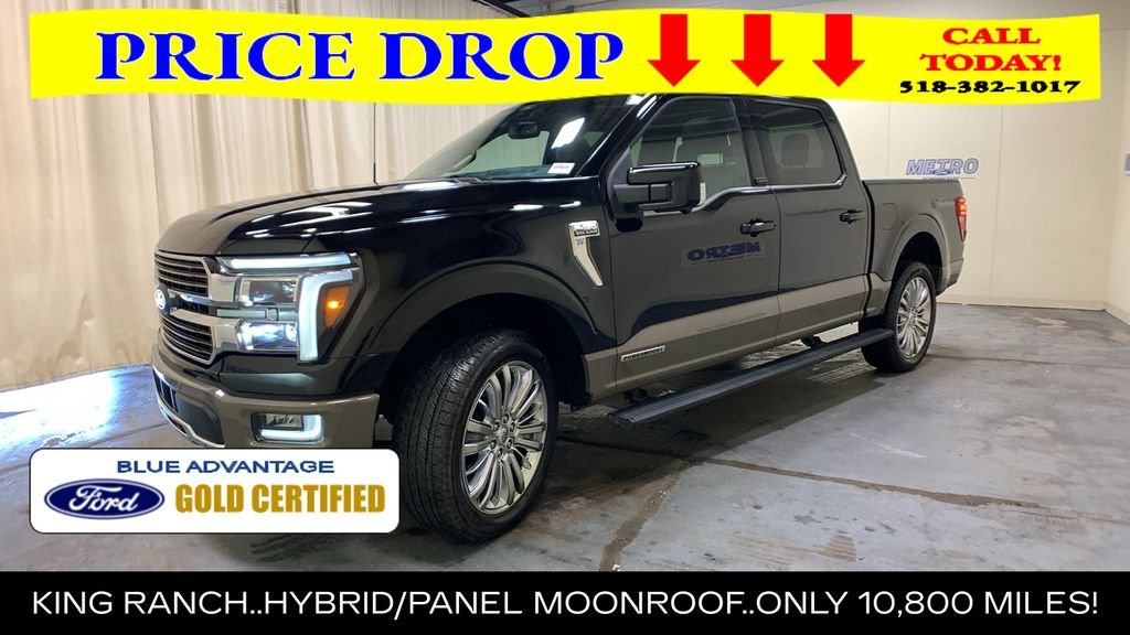 Certified Used 2025 Black Metallic Ford King Ranch image 53