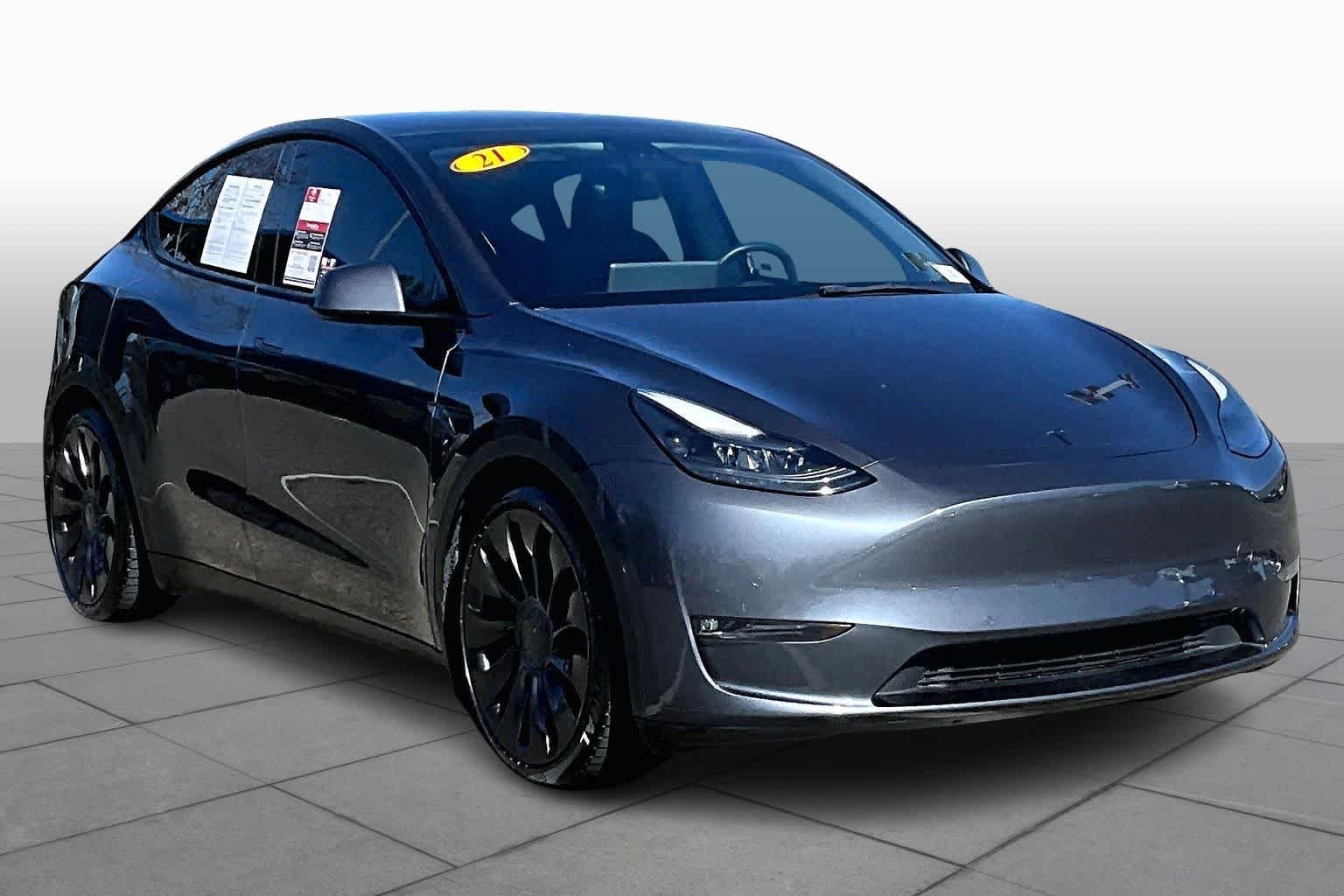 Used 2021 Tesla Model Y Performance with VIN 5YJYGDEF2MF278084 for sale in Folsom, CA