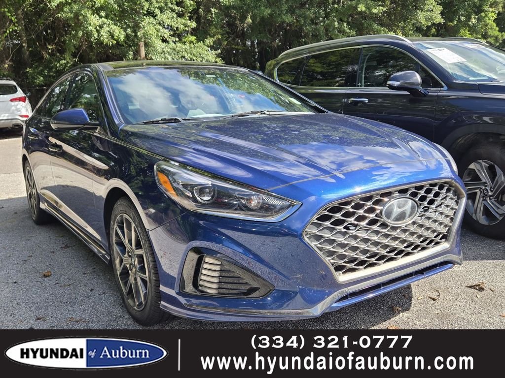 Used 2019 Blue Hyundai Limited image 1