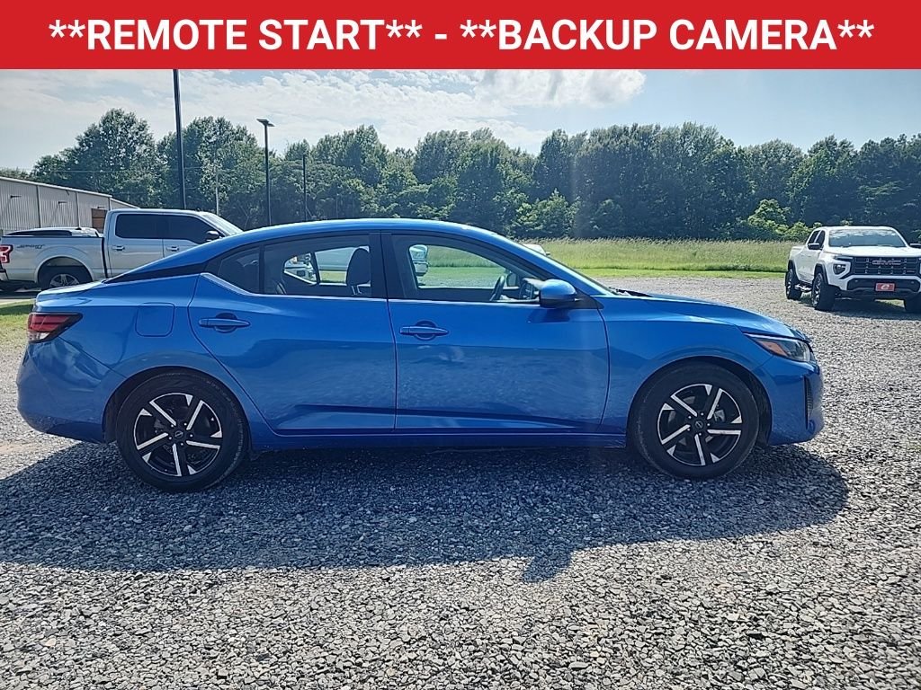 Used 2024 Blue Nissan SV image 2