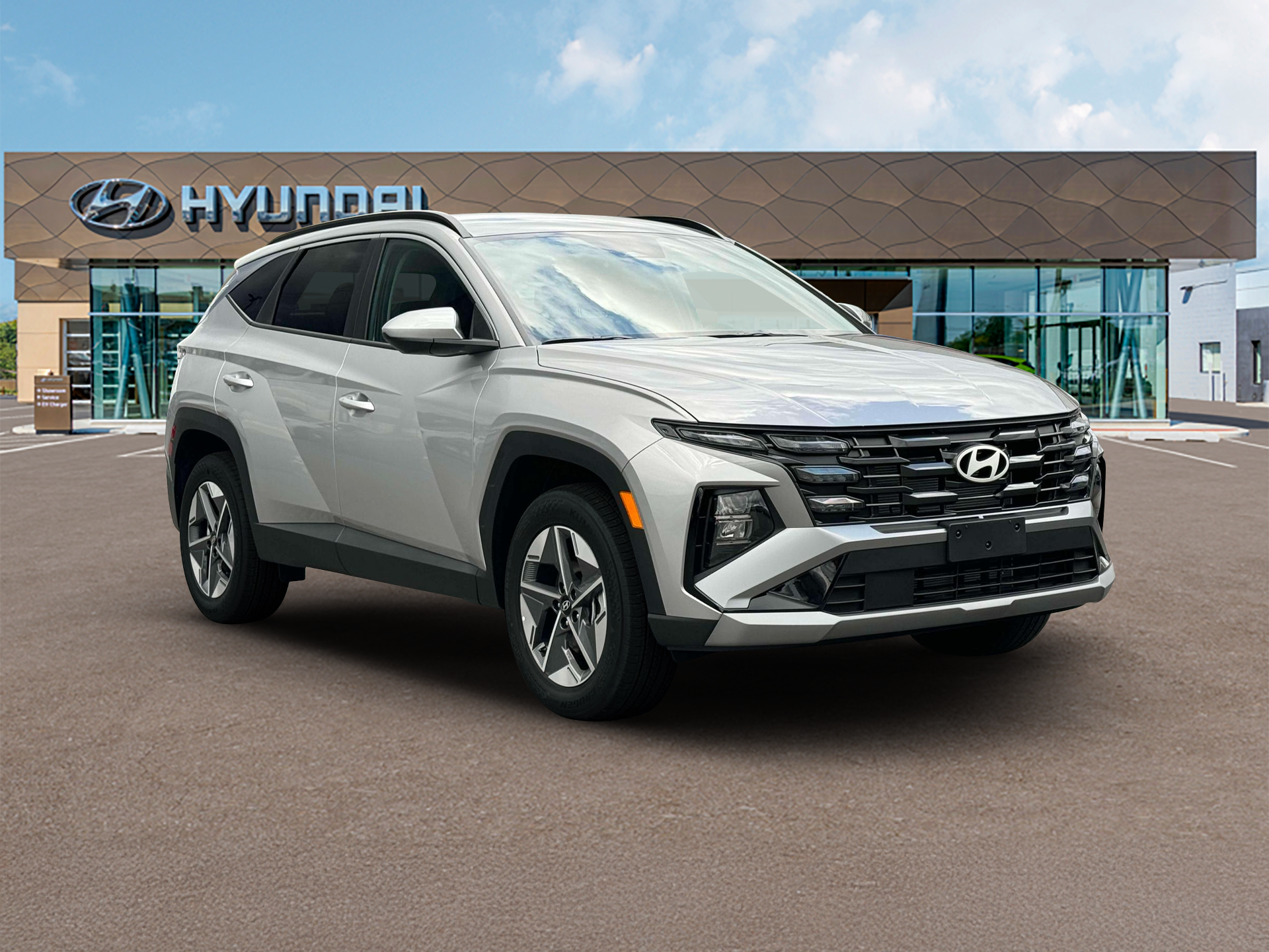 New 2026 Shimmering Silver Hyundai SEL AWD image 11
