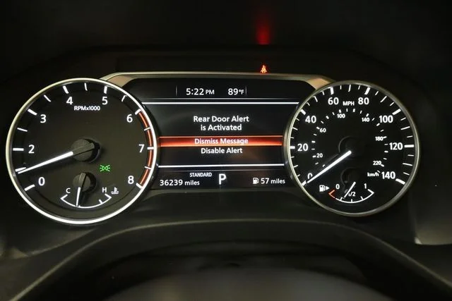 Used 2022 Black Nissan SV image 21