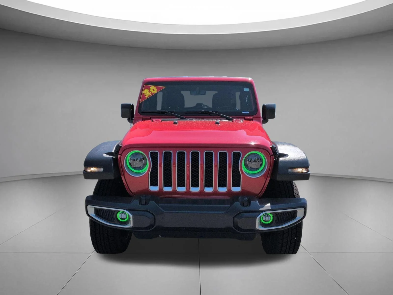 Used 2020 Firecracker Red Clearcoat Jeep North Edition image 8