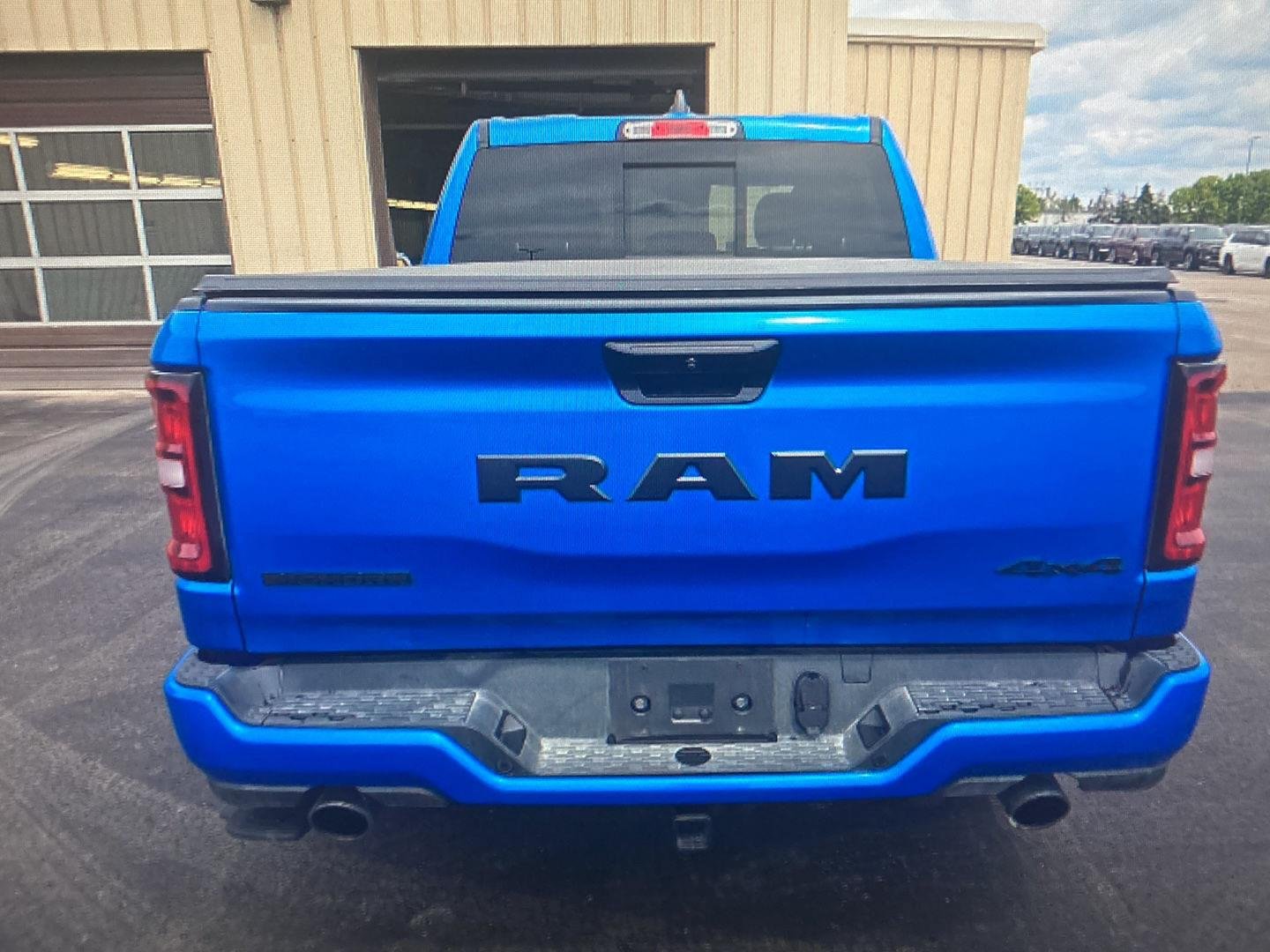 Used 2025 Hydro Blue Pearlcoat Ram Big Horn image 9